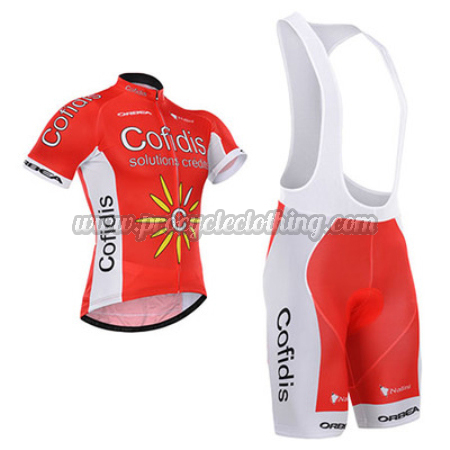 red cycling bib shorts