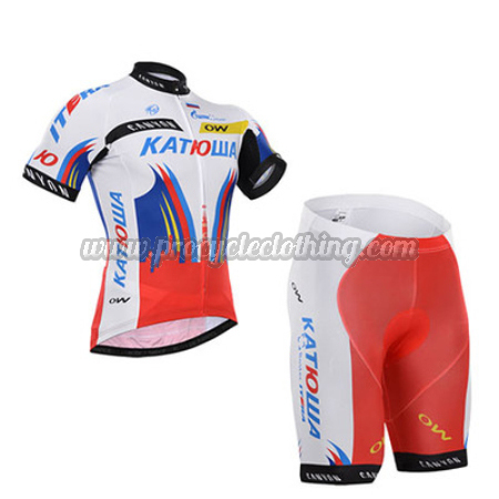 katusha cycling wear