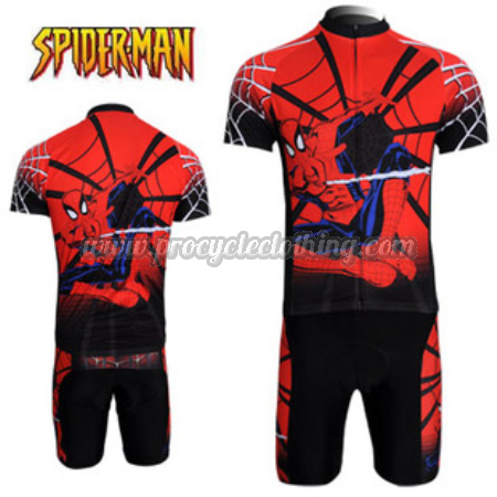 spiderman cycling kit