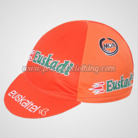 orange cycling cap