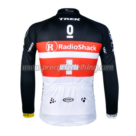 Radioshack nissan trek long sleeve jersey #8