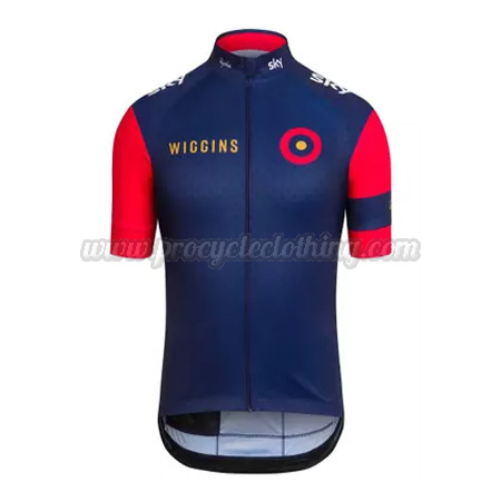 red cycling jersey