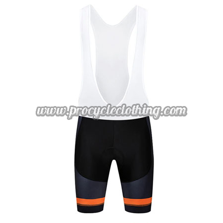 orange cycling shorts
