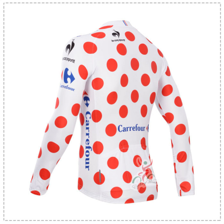 polka dot t shirt tour de france