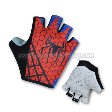 spiderman bike gloves