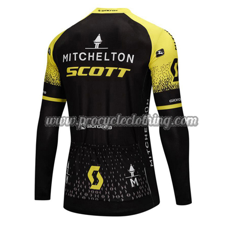 scott long sleeve cycling jersey