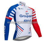 2018 Team Groupama FDJ Cycle Outfit Biking Jersey Top Shirt